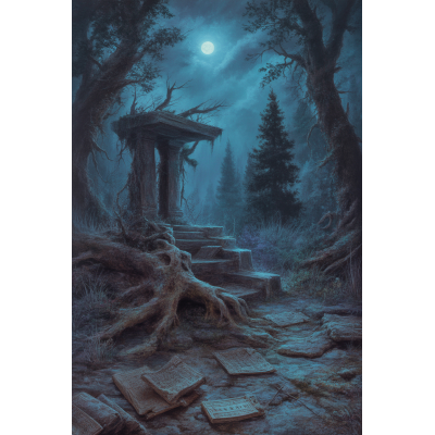 Mroczny plakat fantasy – epicka dekoracja ścienna | Vaider