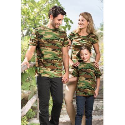 Koszulka unisex "Kamuflaż" 4 rodzaje XS-3XL